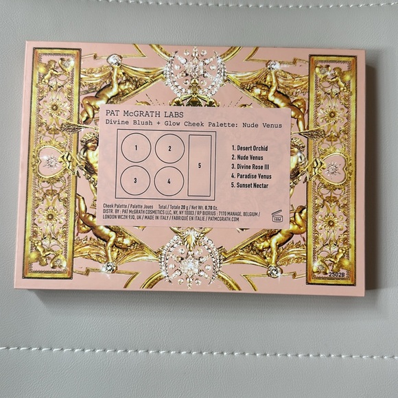 Pat McGrath NUDE VENUS Divine Blush + Glow Cheek Palette LE - Picture 4 of 4